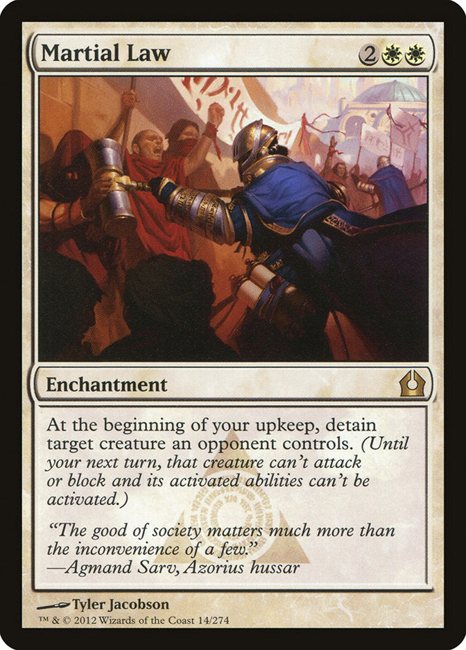 Martial Law 14/274 (Return to Ravnica)  | Good Games Modbury