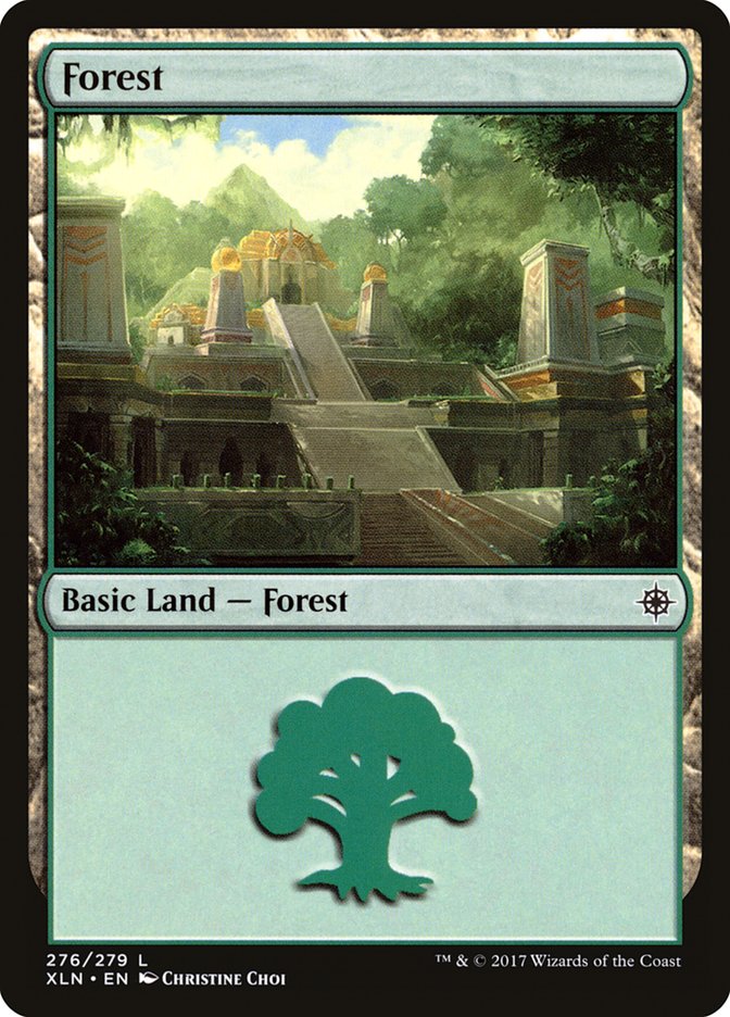 Forest (276) [Ixalan] | Good Games Modbury