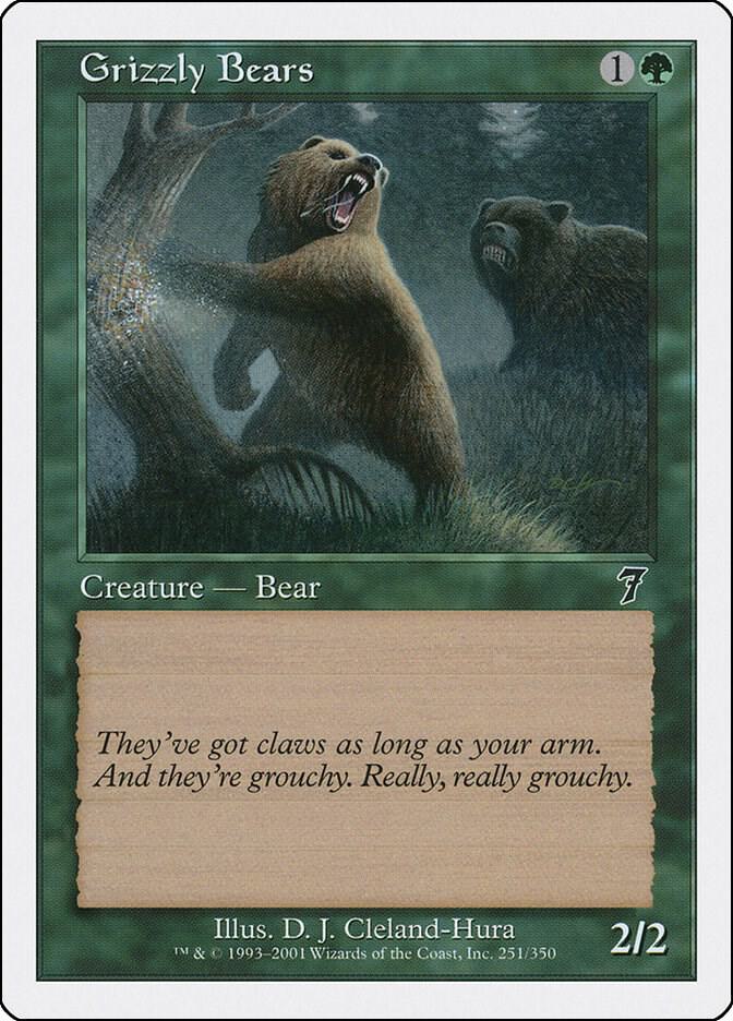 Grizzly Bears 251/350 (7th Edition)  | Good Games Modbury