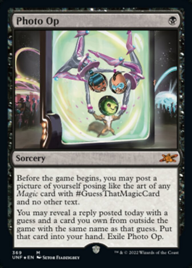 Photo Op (Galaxy Foil) [Unfinity] | Good Games Modbury