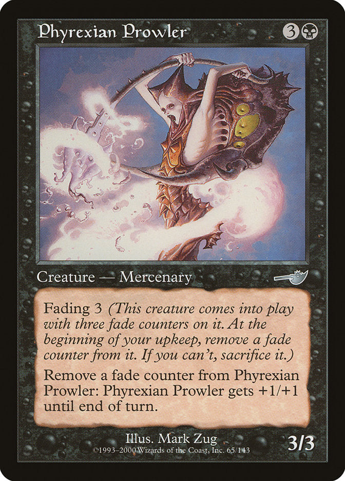 Phyrexian Prowler [Nemesis] | Good Games Modbury