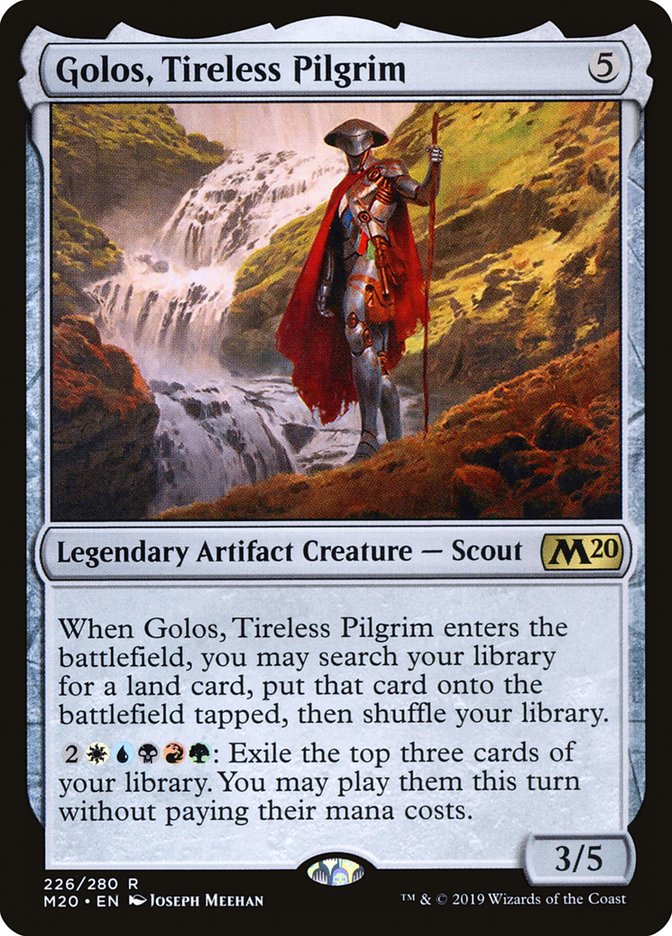 Golos, Tireless Pilgrim [Core Set 2020] | Good Games Modbury