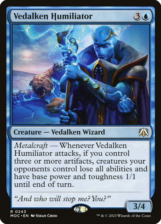 Vedalken Humiliator 243/444 (Commander: March of the Machine)  | Good Games Modbury
