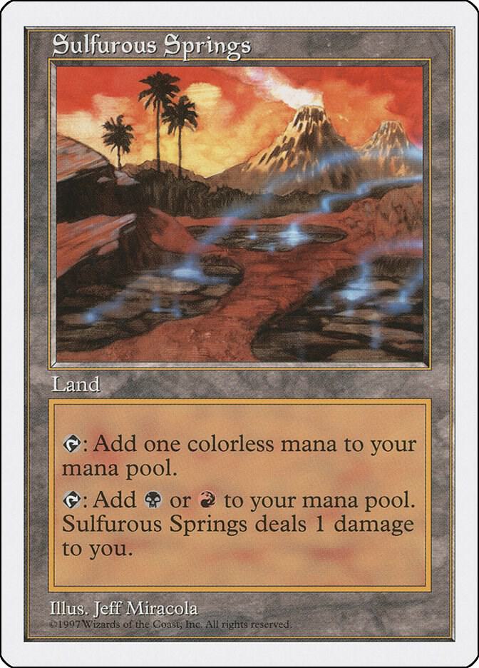 Sulfurous Springs 424/455 (Fifth Edition)  | Good Games Modbury
