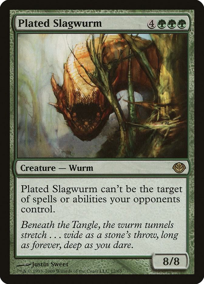 Plated Slagwurm 12/63 (Duel Decks: Garruk vs. Liliana)  | Good Games Modbury