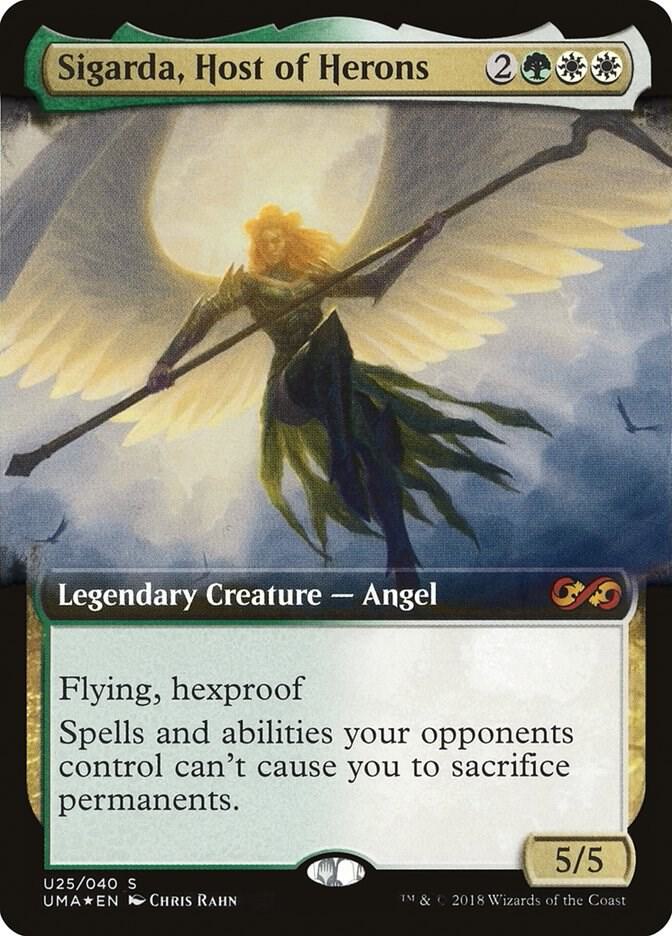 Sigarda, Host of Herons U25 (Ultimate Masters: Box Toppers)  - Foil | Good Games Modbury