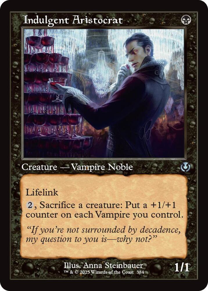Indulgent Aristocrat 384/287 (Innistrad Remastered)  - Retro | Good Games Modbury