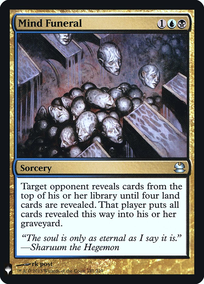 Mind Funeral [Mystery Booster] | Good Games Modbury