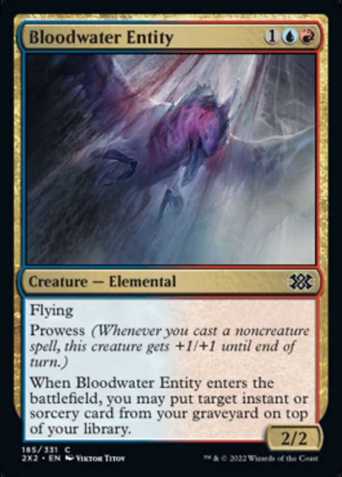 Bloodwater Entity [Double Masters 2022] | Good Games Modbury