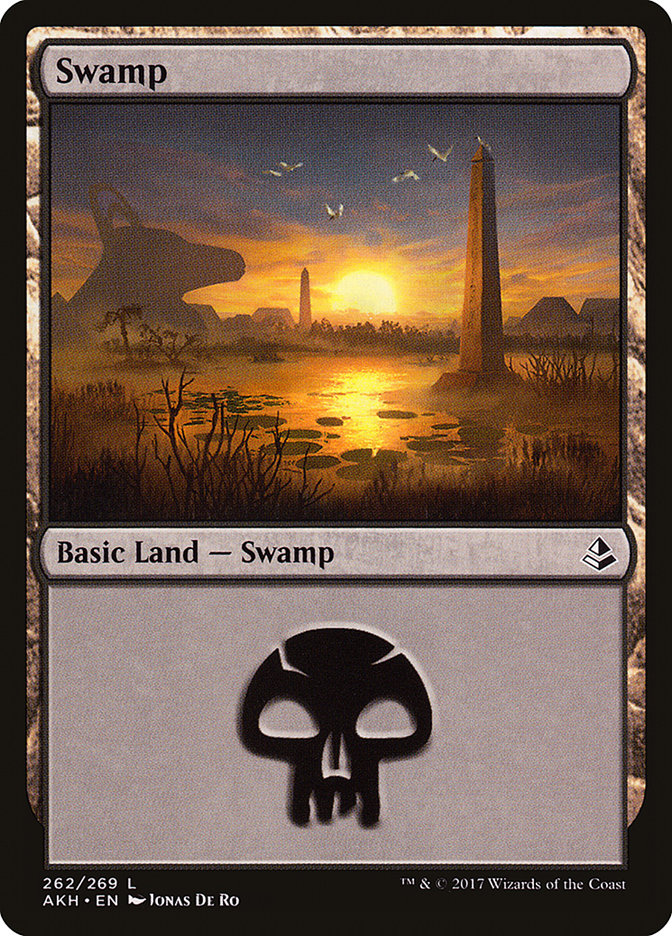 Swamp (262) [Amonkhet] | Good Games Modbury