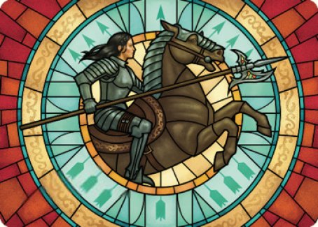 Tori D'Avenant, Fury Rider Art Card [Dominaria United Art Series] | Good Games Modbury