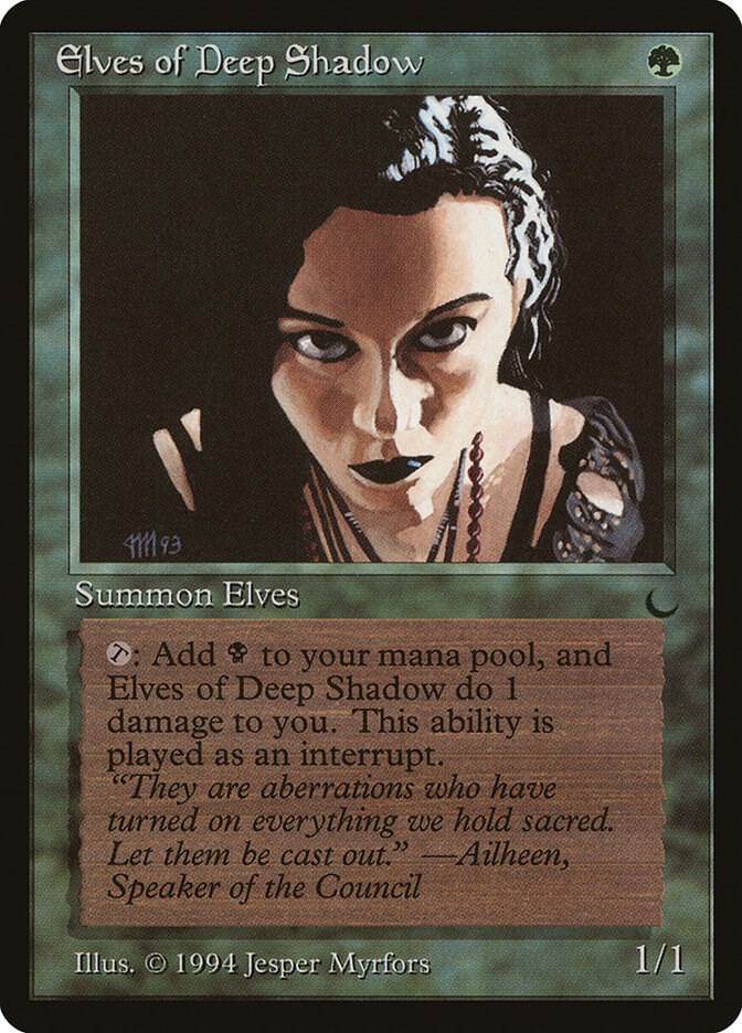 Elves of Deep Shadow 76/119 (The Dark)  | Good Games Modbury