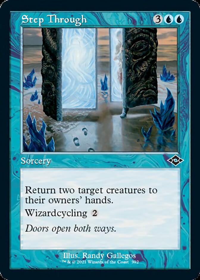 Step Through (Retro Foil Etched) [Modern Horizons 2] | Good Games Modbury