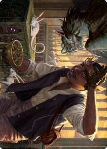 Bennie Bracks Zoologist Art Card 49 (Art Series: Streets of New Capenna)  | Good Games Modbury