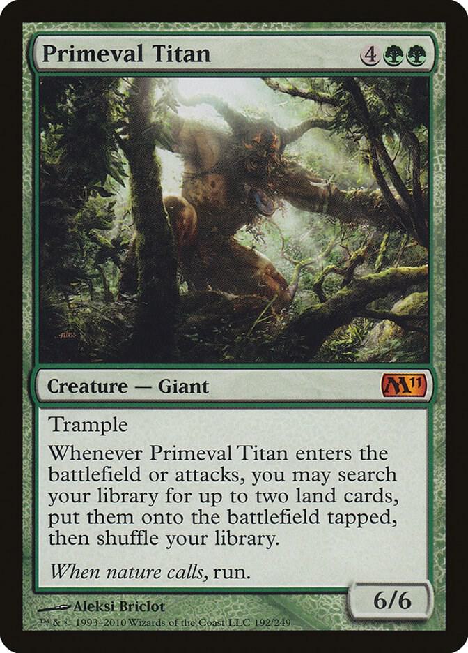 Primeval Titan 192/249 (Magic 2011 (M11))  | Good Games Modbury