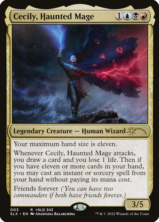 Cecily, Haunted Mage 3 (SLX Cards)  | Good Games Modbury