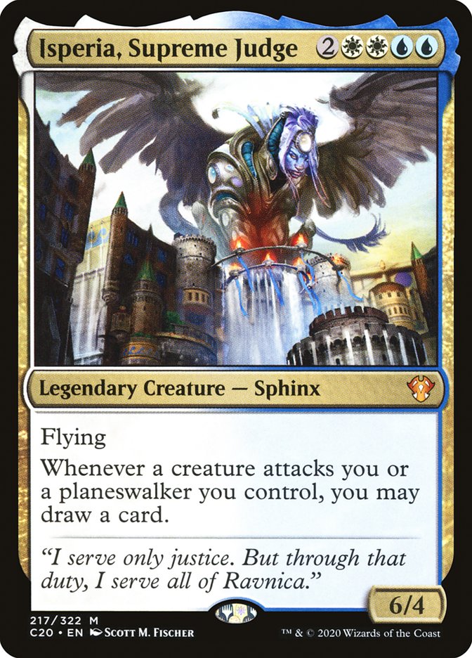 Isperia, Supreme Judge 217/322 (Commander 2020)  | Good Games Modbury