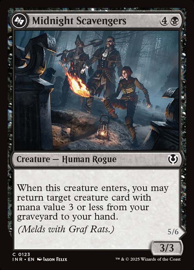 Midnight Scavengers 123/287 (Innistrad Remastered)  - Foil | Good Games Modbury