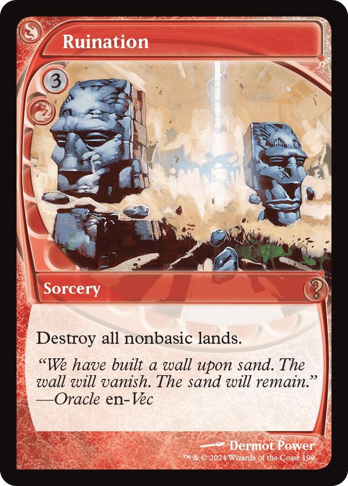Ruination 199/390 (Mystery Booster 2)  - Future Sight | Good Games Modbury