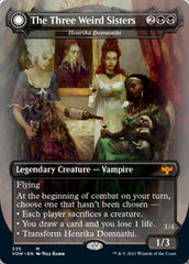 Henrika Domnathi // Henrika, Infernal Seer - The Three Weird Sisters // Fiends of Darkest Night [Innistrad: Crimson Vow] | Good Games Modbury