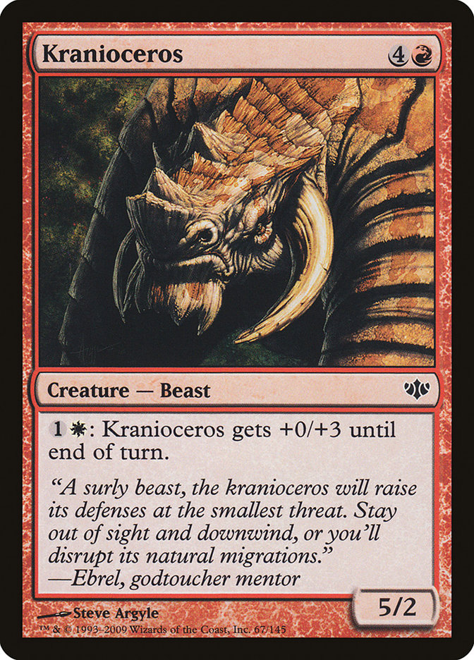 Kranioceros 67/145 (Conflux)  - Foil | Good Games Modbury