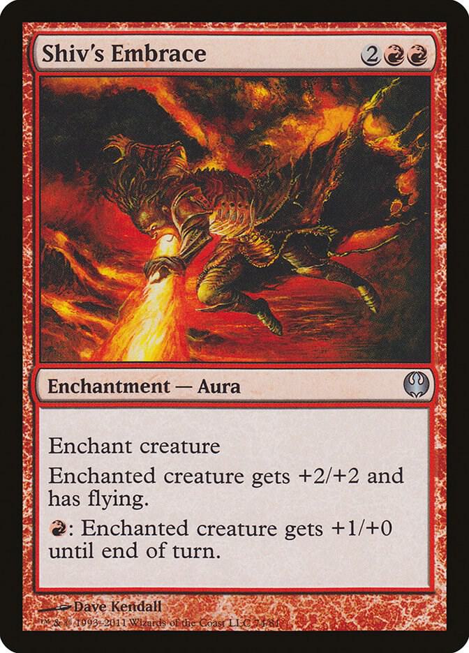 Shiv's Embrace 74/81 (Duel Decks: Knights vs. Dragons)  | Good Games Modbury