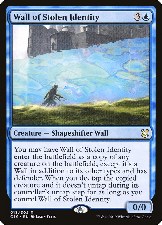 Wall of Stolen Identity 13/302 (Commander 2019)  | Good Games Modbury