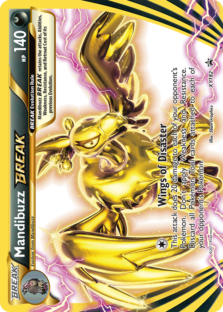 Mandibuzz BREAK (XY182) [XY: Black Star Promos] | Good Games Modbury