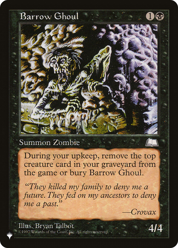 Barrow Ghoul [The List] | Good Games Modbury