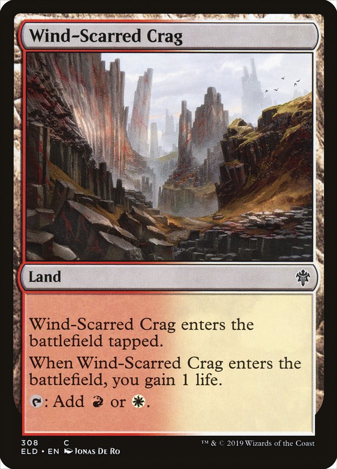 Wind-Scarred Crag [Throne of Eldraine] | Good Games Modbury