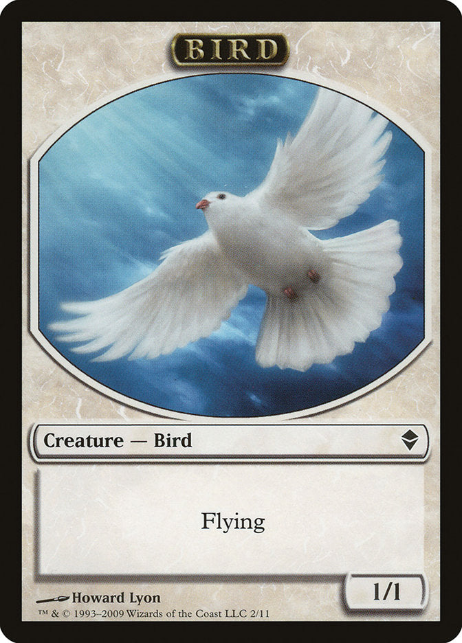 Bird Token [Zendikar Tokens] | Good Games Modbury