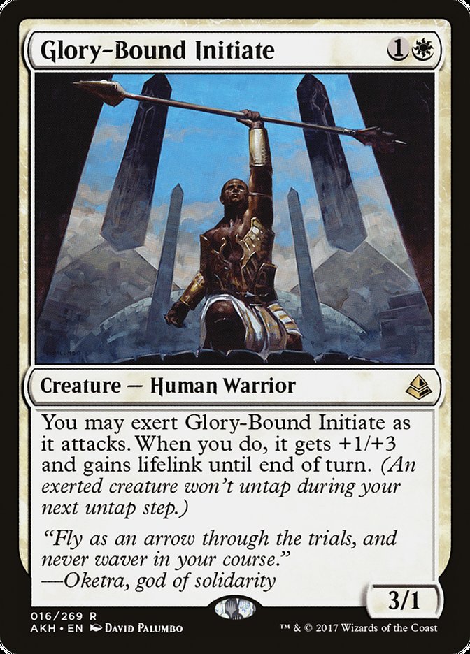 Glory-Bound Initiate 16/269 (Amonkhet)  | Good Games Modbury