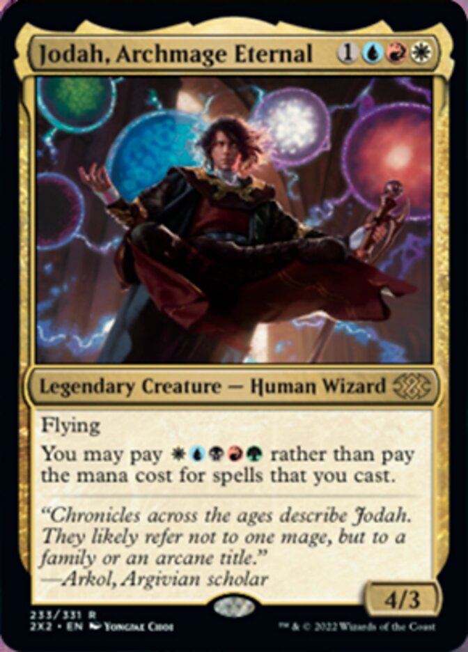 Jodah, Archmage Eternal [Double Masters 2022] | Good Games Modbury