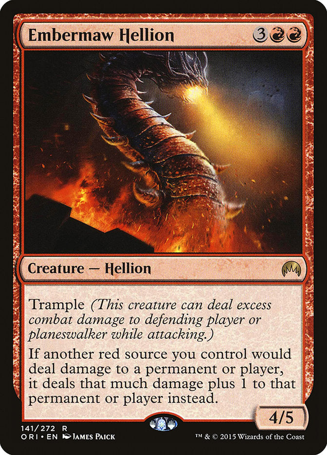 Embermaw Hellion 141/272 (Magic Origins)  | Good Games Modbury