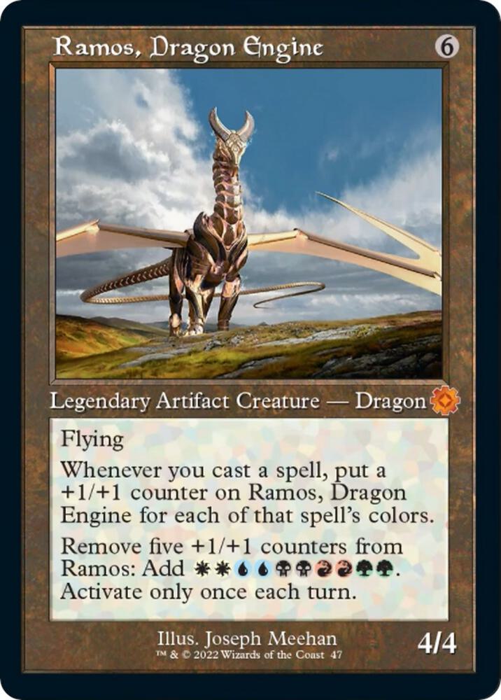 Ramos Dragon Engine 47/63 (The Brothers' War: Retro Frame Artifacts)  - Foil | Good Games Modbury