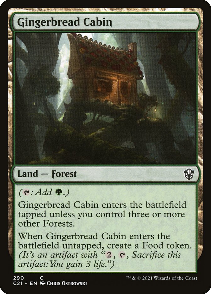 Gingerbread Cabin 290/81 (Commander 2021)  | Good Games Modbury