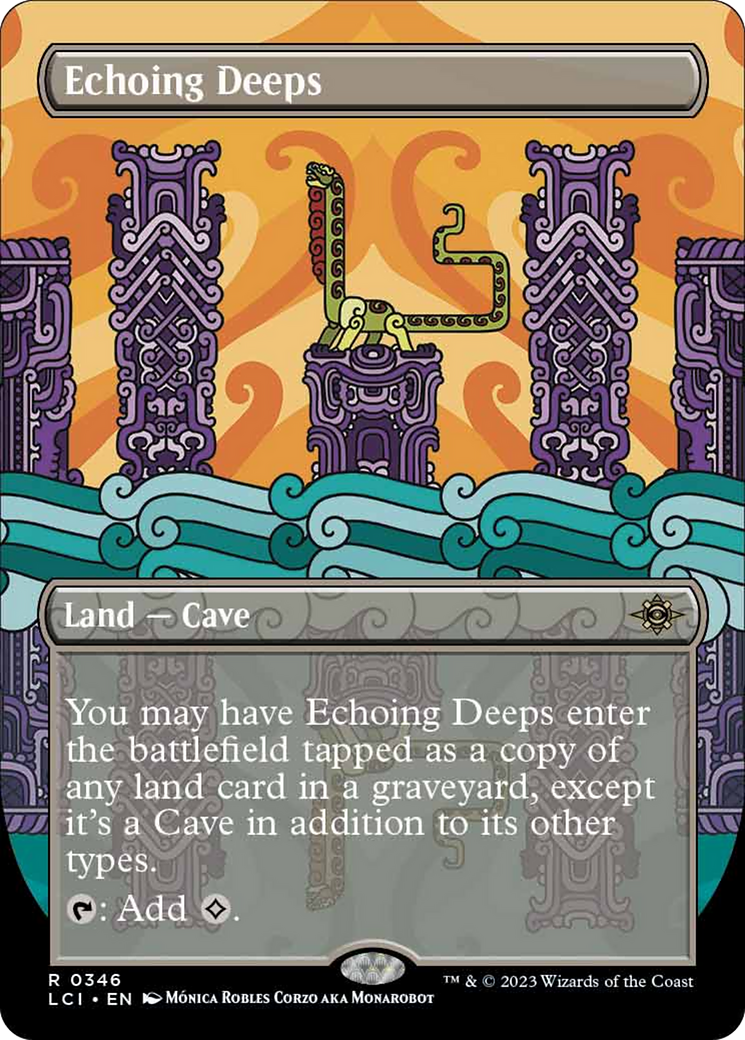 Echoing Deeps (Borderless) [The Lost Caverns of Ixalan] | Good Games Modbury