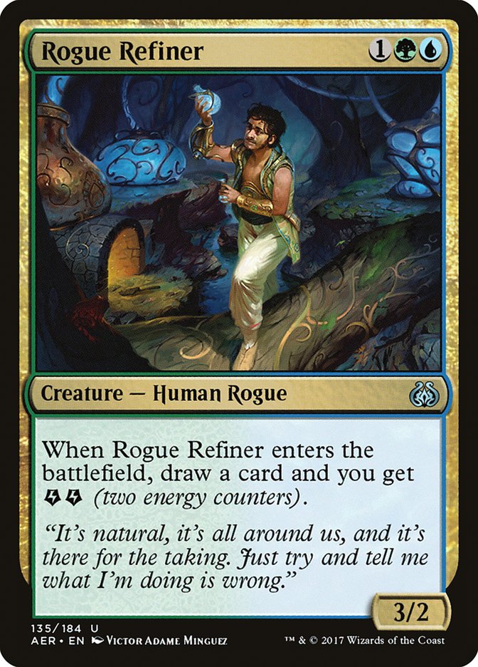 Rogue Refiner 135/184 (Aether Revolt)  | Good Games Modbury