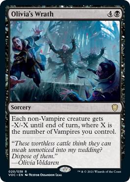 Olivias Wrath 20/38 (Commander: Innistrad: Crimson Vow)  | Good Games Modbury