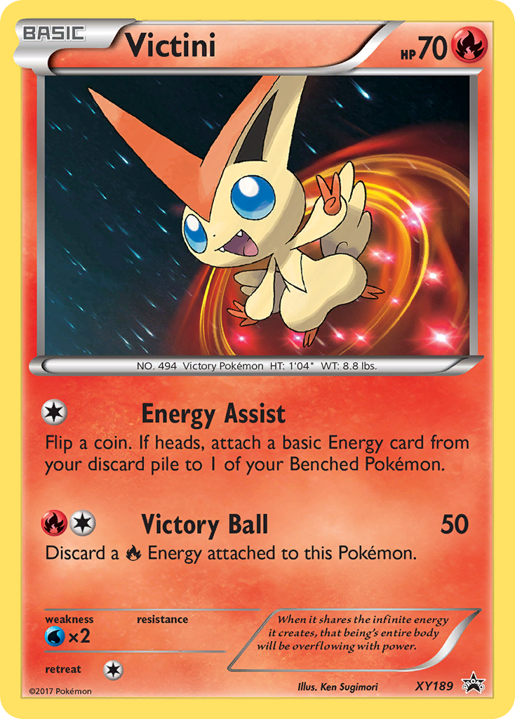 Victini (XY189) [XY: Black Star Promos] | Good Games Modbury