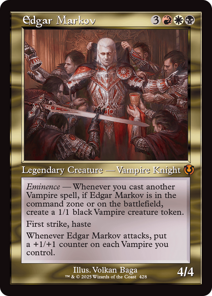 Edgar Markov (Retro Frame) [Innistrad Remastered] | Good Games Modbury
