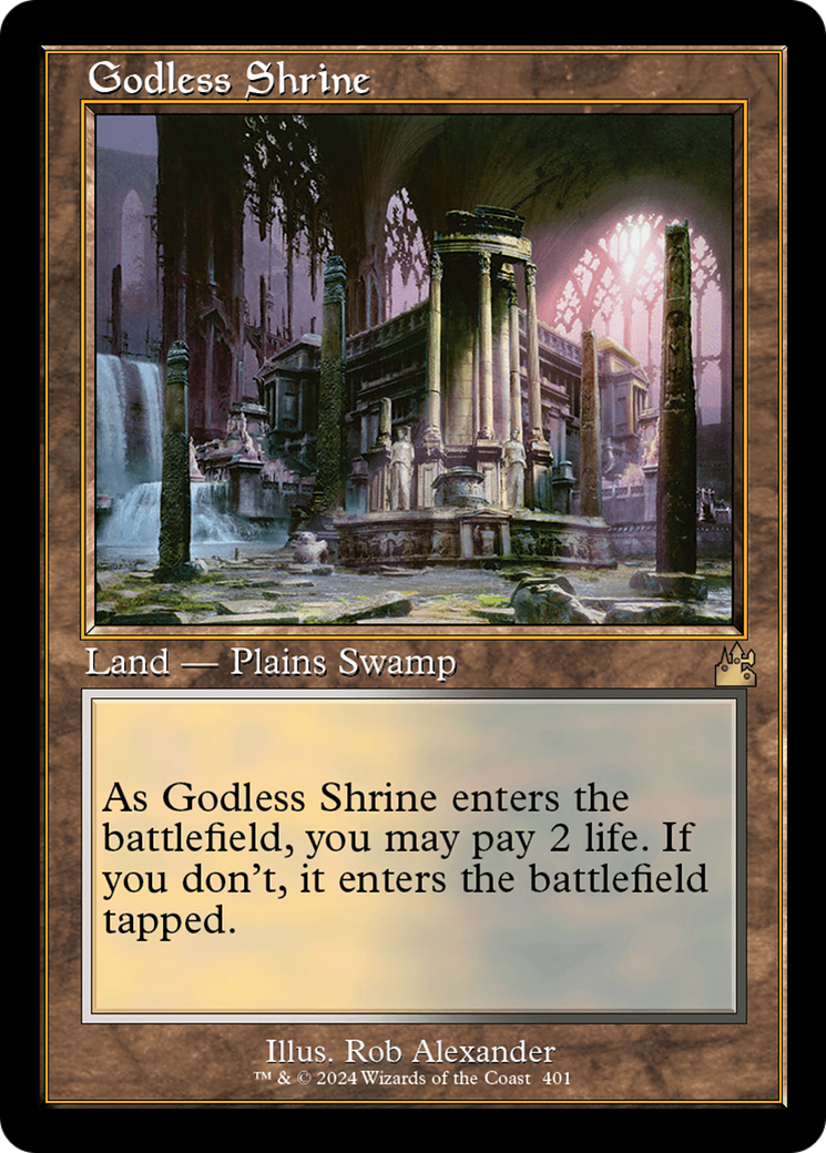 Godless Shrine (Retro) [Ravnica Remastered] | Good Games Modbury