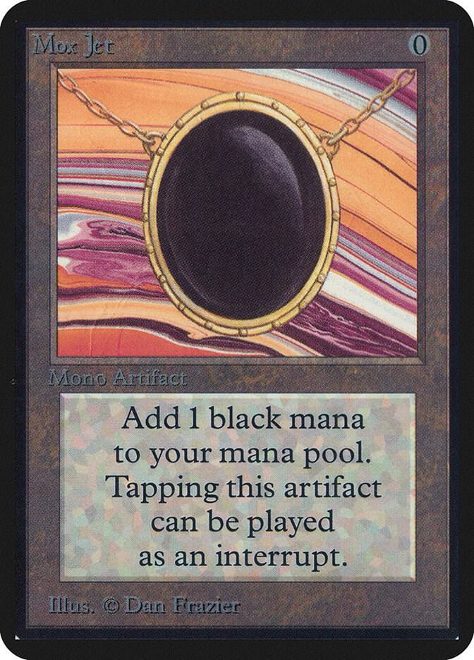 Mox Jet 262/295 (Alpha Edition)  | Good Games Modbury