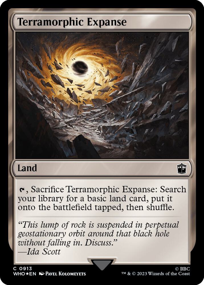 Terramorphic Expanse 913/331 (Universes Beyond: Doctor Who)  - Surge Foil | Good Games Modbury