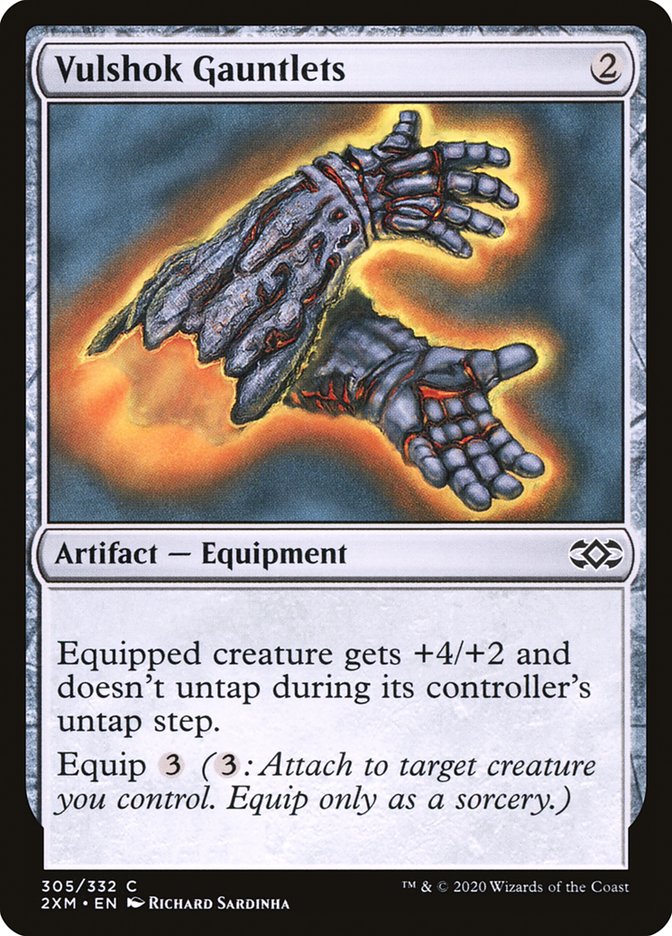 Vulshok Gauntlets 305/332 (Double Masters)  | Good Games Modbury