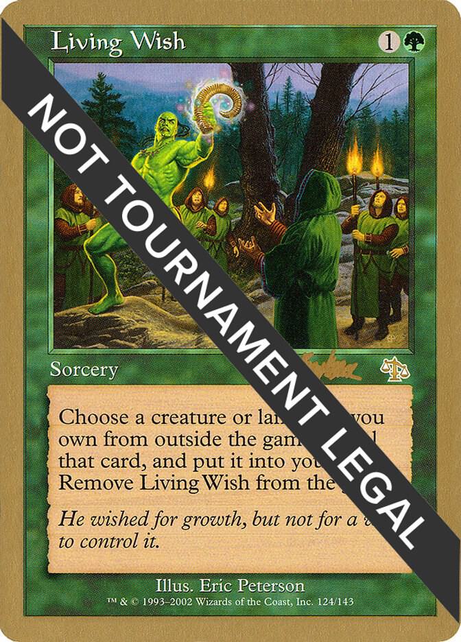 Living Wish 2002 Brian Kibler JUD bk124/153 (World Championship Decks)  | Good Games Modbury