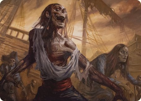 Rise from the Tides Art Card [Commander Masters Art Series] | Good Games Modbury