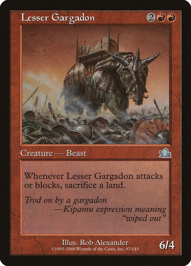 Lesser Gargadon 97/143 (Prophecy)  - Foil | Good Games Modbury