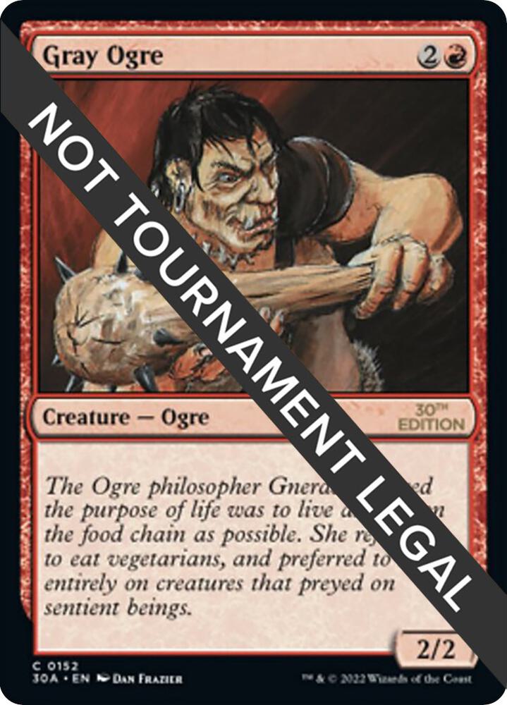 Gray Ogre 152/594 (30th Anniversary Edition)  | Good Games Modbury