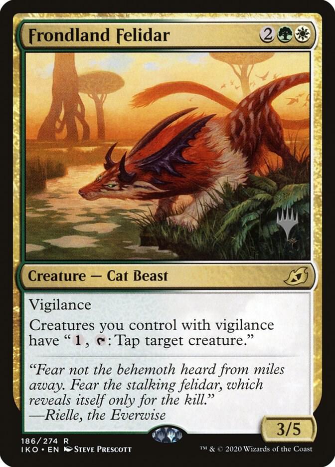 Frondland Felidar 186p/137 (Promo Pack: Ikoria)  - Foil | Good Games Modbury